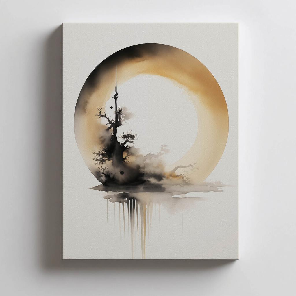 Koło Zen Koło Zen, 70X100 Cm, Bez Ramy, Papier Matowy 230 Gsm