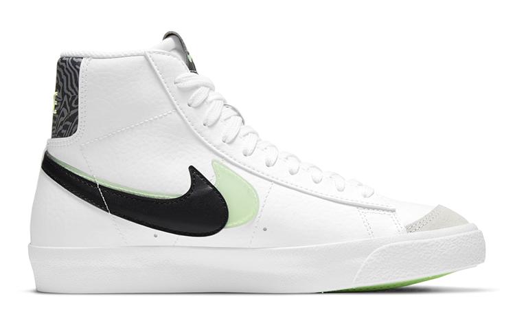 Nike Blazer Mid 77 SE GS Double Swoosh - Белый Зеленый Пар DD1847-100