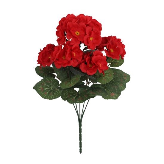 Имитация цветов бегонии Всепогодные Устойчивые к УФ-лучам Сделай сам Свадебный букет Реалистичный вид Искусственный цветок