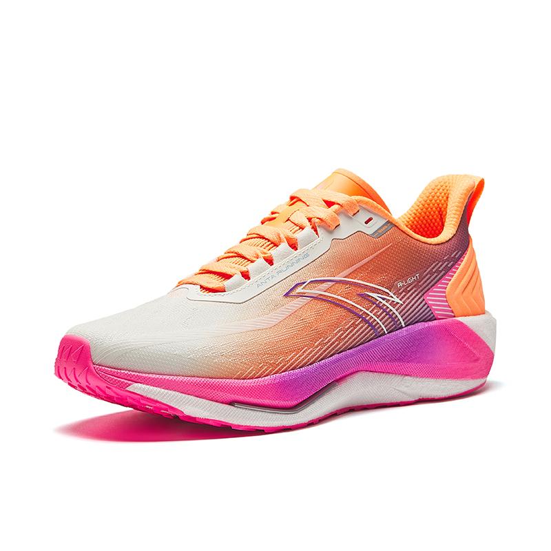 Anta Кроссовки для бега Jinfeng Professional Racing Nitrogen Technology, износостойкие, дышащие, легкие, с низким верхом, мужские, цвета слоновой кости и белого 912435501-2