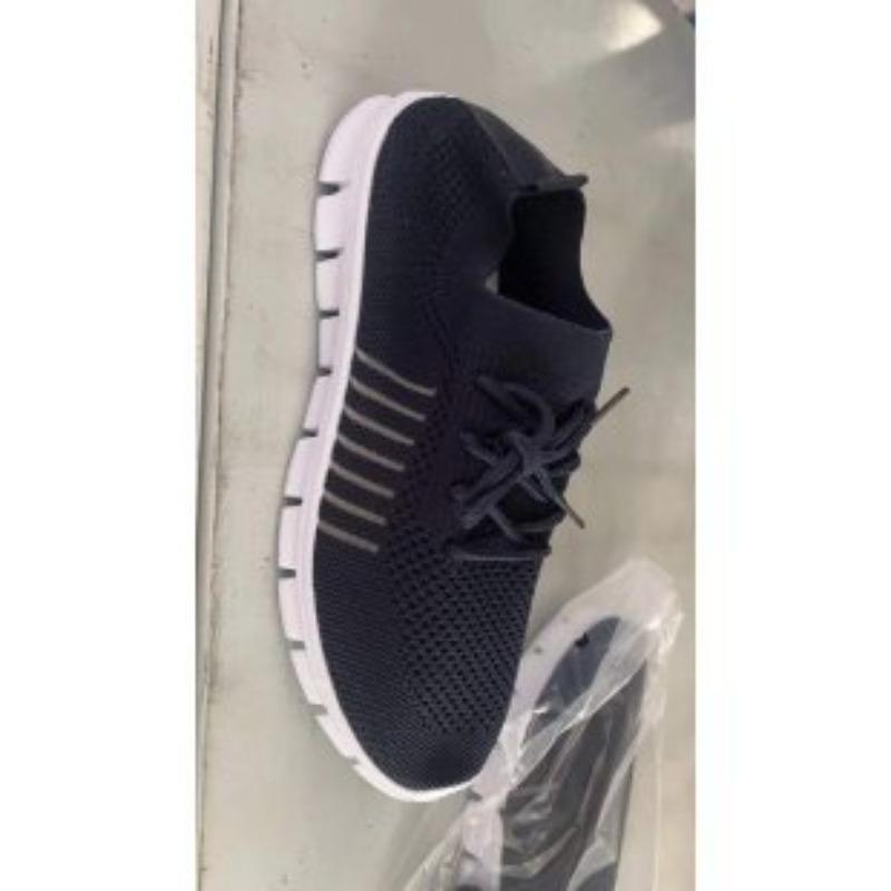 Spring and summer fly-woven mesh women's shoes breathable sports shoes deep-mouth lace-up muffin bottom casual running women's shoes