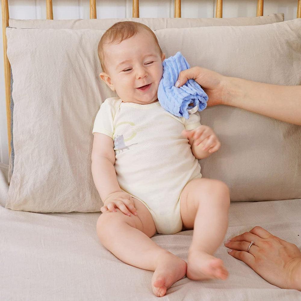 5 шт. гидрофильные салфетки, детское полотенце, муслиновая ткань, хлопчатобумажная марля, моющиеся салфетки для протирания лица и рук, подарки для новорожденных детей