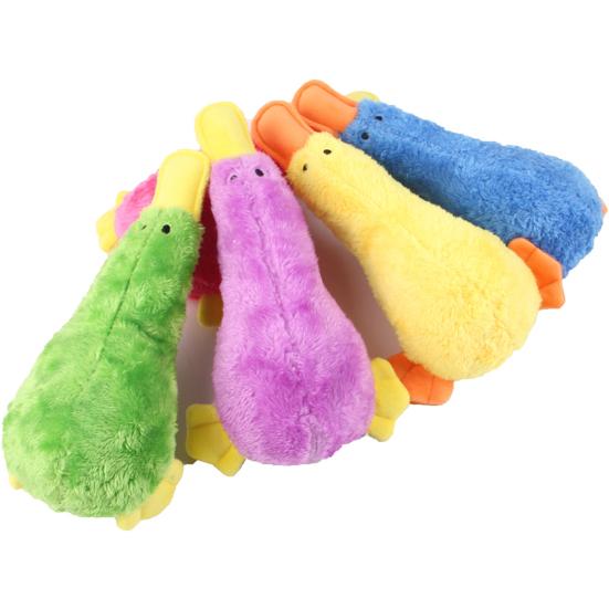 Dog Chew Toy Bite Soft Cartoon Resistant Comfortable Pet Dog Duck Shape Bite Toy