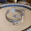Zircon Snake Bone Bracelet Women's High-end Bracelet New Trendy Fashion Bracelet