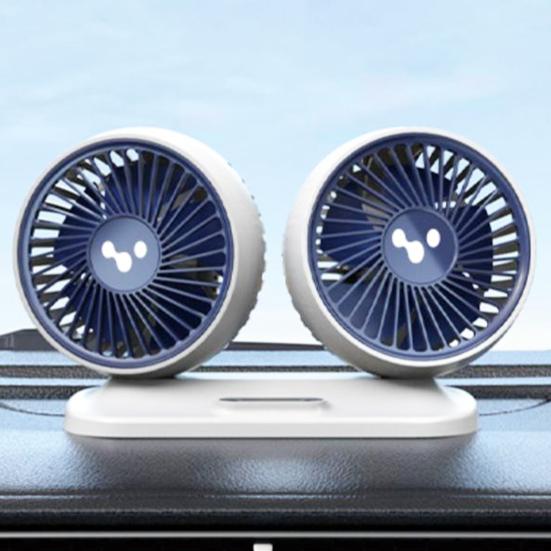 Удобный автомобильный охлаждающий вентилятор с 10 лезвиями, регулируемое тепловыделение