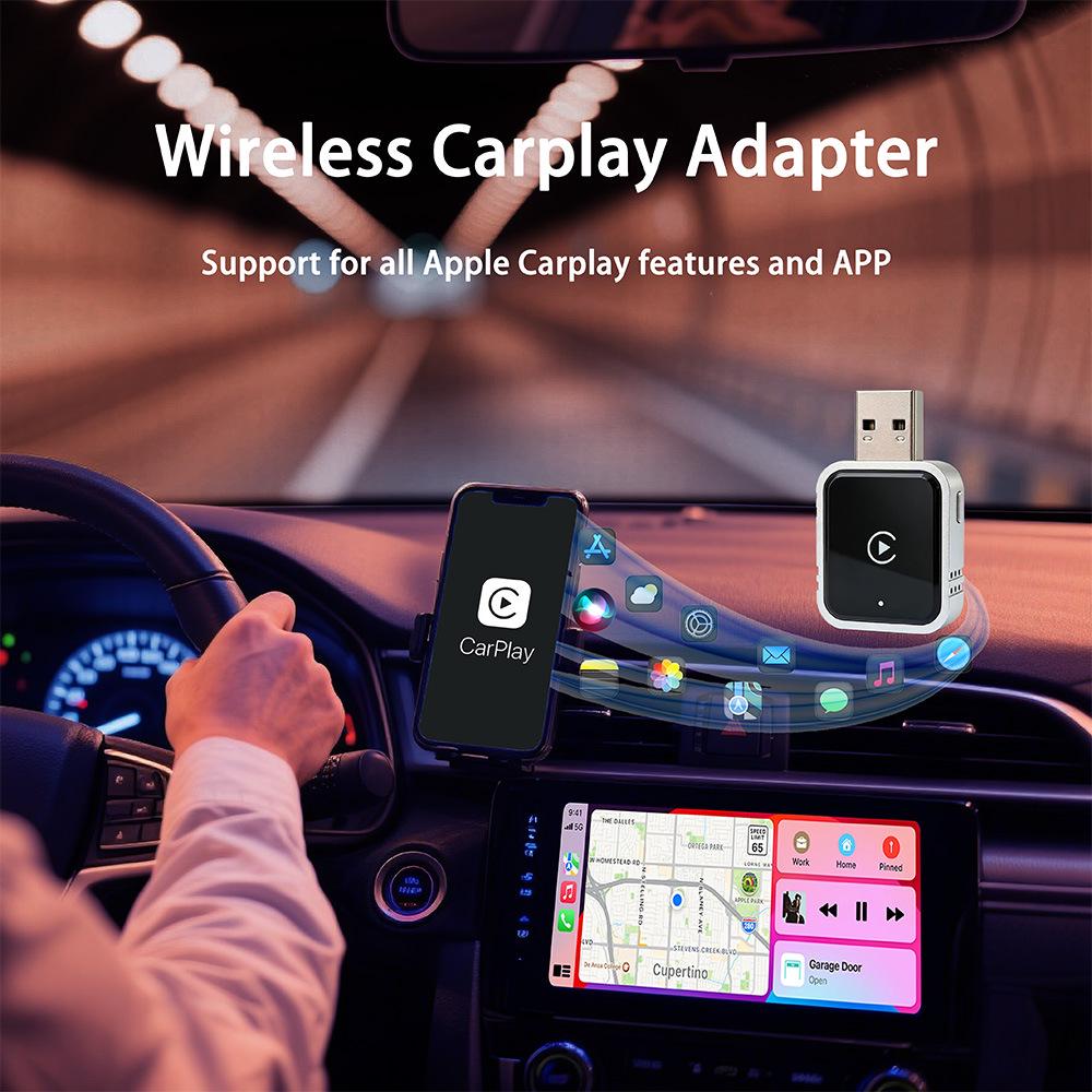 2026 Беспроводной адаптер CarPlay и Android Auto: Проводное к беспроводному соединение