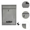 Wall Mounted Mailbox Letterbox Lockable, with 2 Keys, Iron Mail Box Postbox for Home Office Gate