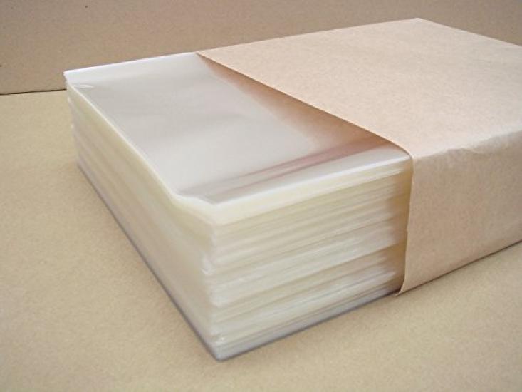 Прозрачный пакет ОПП без открытки толщина 105x155 (прозрачный конверт), лента, 1000 штук, 0,03 мм (стандарт),