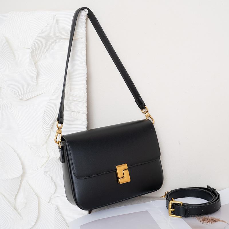 Small Square Bag Women's New Korean Style One-shoulder Armpit Bag Fashionable Crossbody Bag Women's High-end Light Luxury Tofu Bag
