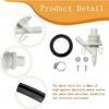 385311641 RV Toilet Water Valve And 385311658 Flush Ball Seal Replacement For Sealand Dometic 300 310 320 RV Toilets, Pedal Flush Marine Toilet