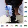 Acrylic Ocean Animal Claw Clip Irregular Jellyfish Shark Clip Double-sided Printed Hair Claw  Lady