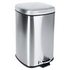 Orion Stainless Steel Pedal Waste Bin with Removable Inner Bucket, 12 L