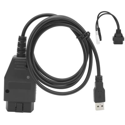 Программатор EOBD2 Флешер Мульти?Функция Инструмент для чип-тюнинга ЭБУ с CD 16-контактным диагностическим кабелем OBDII