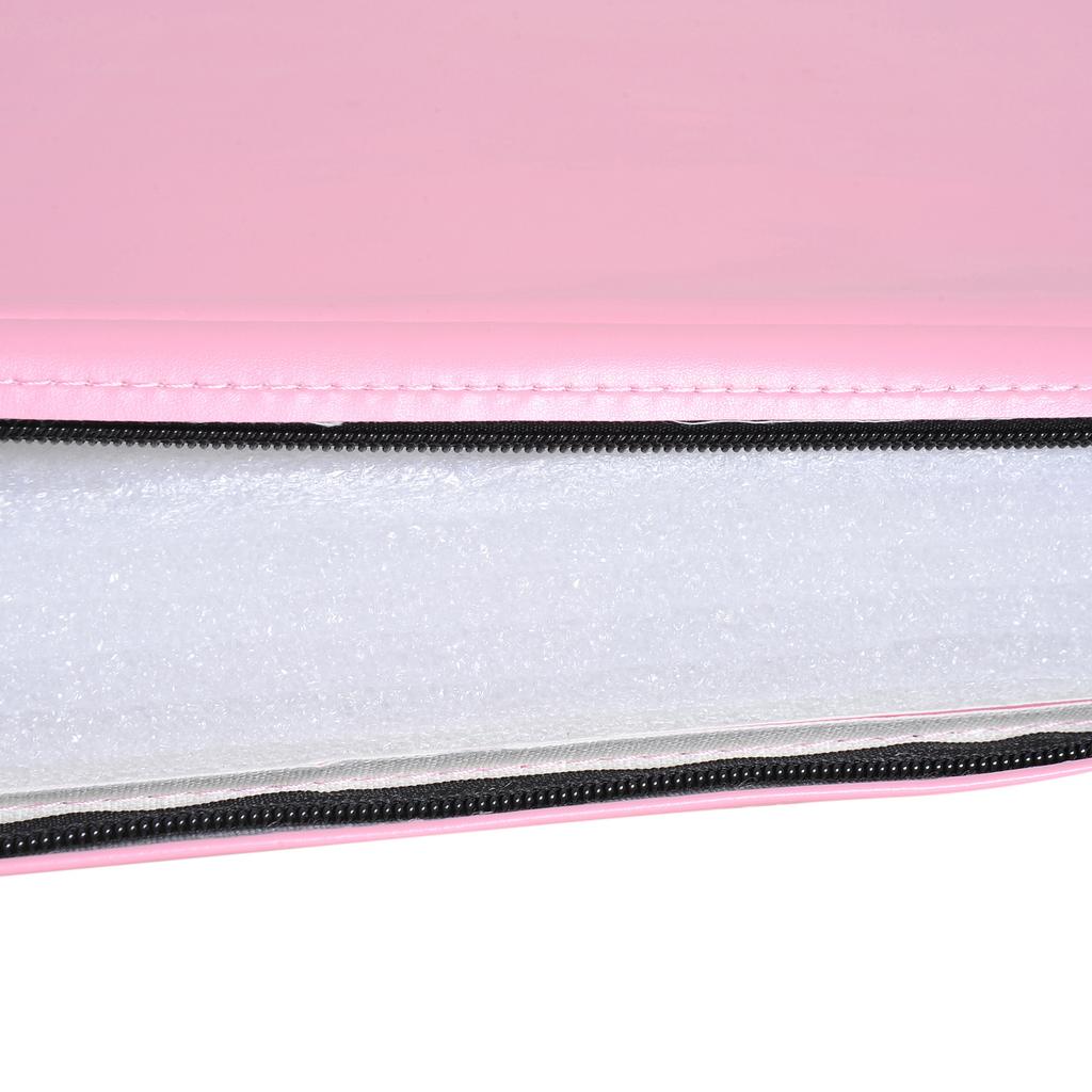 Foldable Gymnastics Mat, 5cm Thick, 180x60cm, Pink