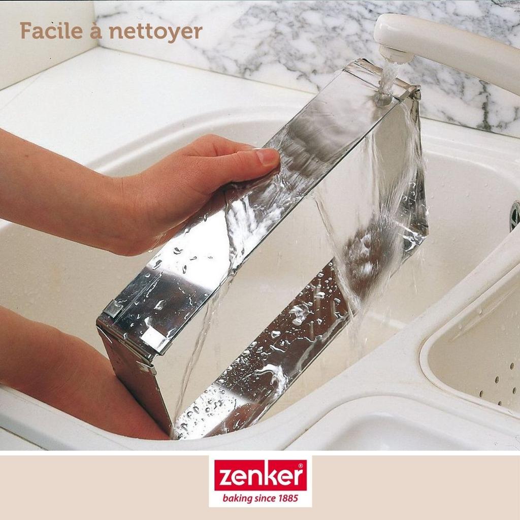 Zenker Smart Pastry Adjustable Cake Frame 27 To 52 Cm Ref. 7709