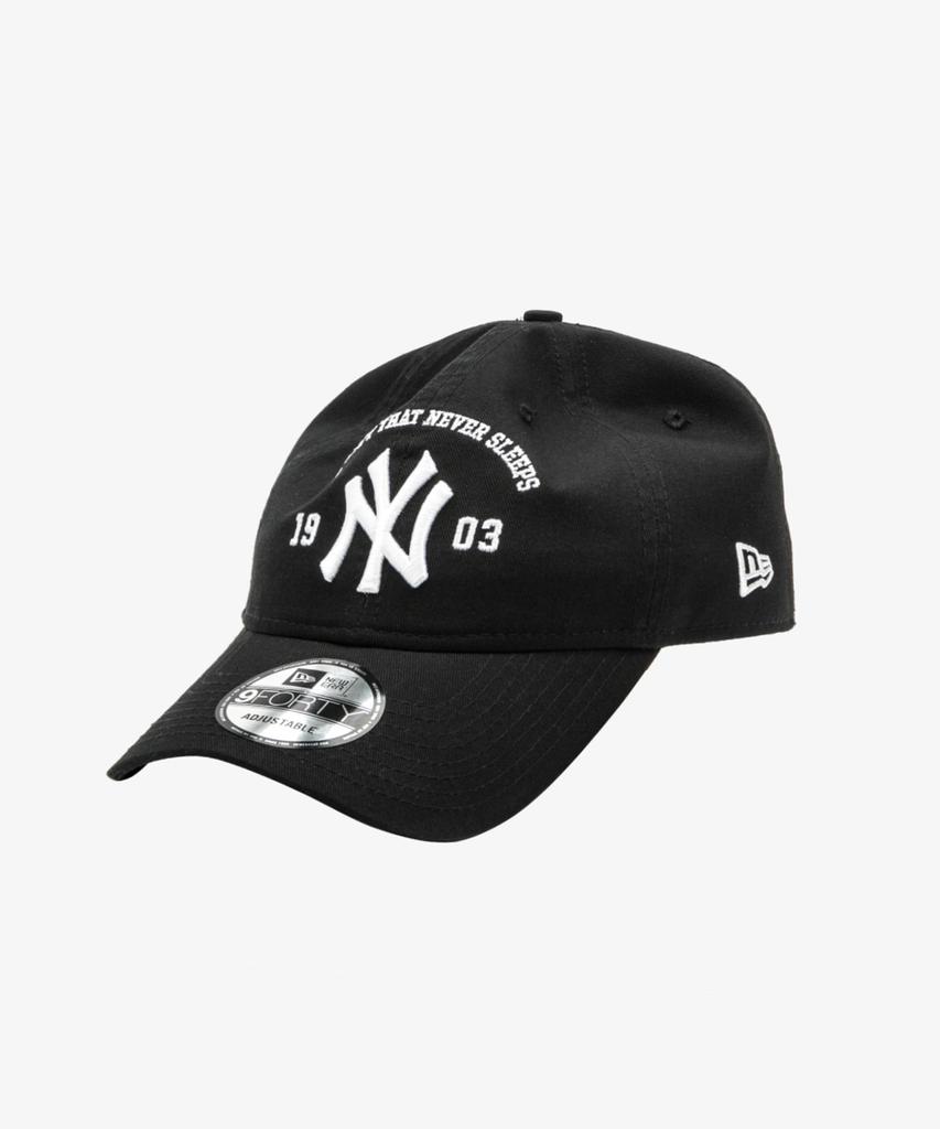 New Era 940Unst МЛБ Городской Слоган Арка Нейян Черный