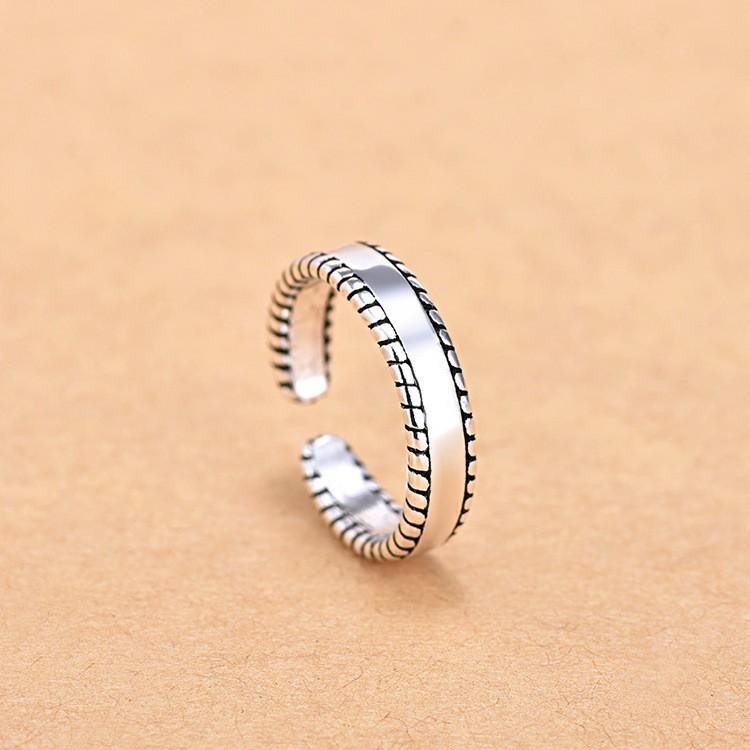 Женский тренд Персонализированное Открытое Живое Модное Ювелирное Кольцо Винтажные Кольца с Буквами