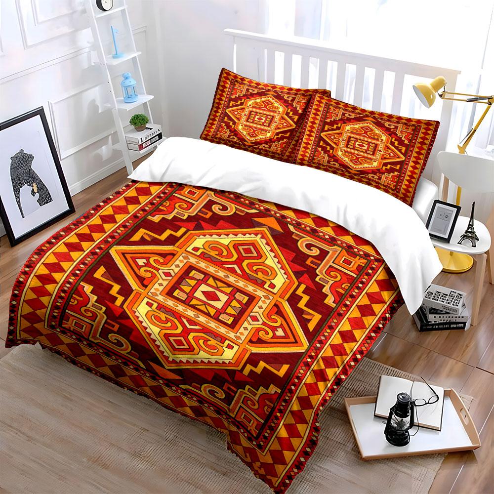 Geometric patterns with diamonds. Bedding sets Duvet cover sets Duvet covers Pillowcases(1 * Duvet Cover 2 * Pillowcases without duvet insert)