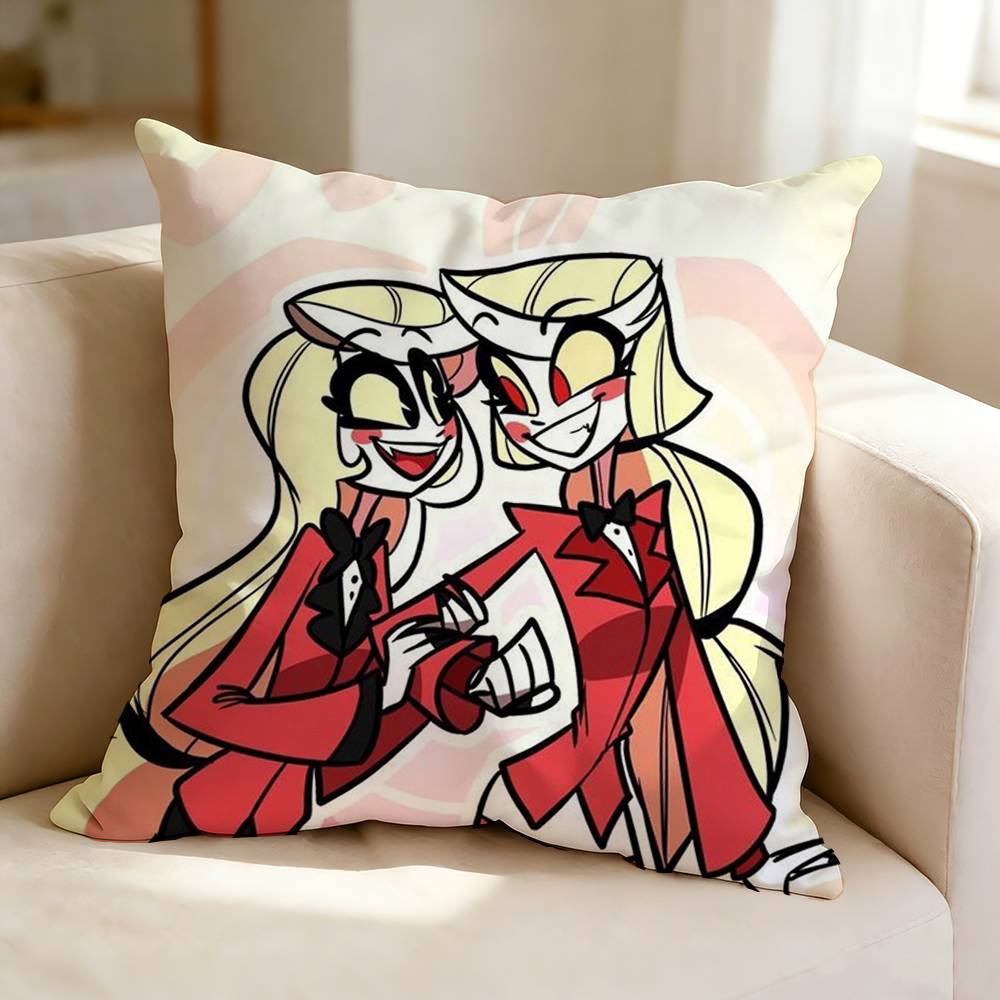 Cute girl CCharlie Morningstar Pillow Case Square DoubleSided Sofa Cushion Cover Bedroom Bedside Pillow