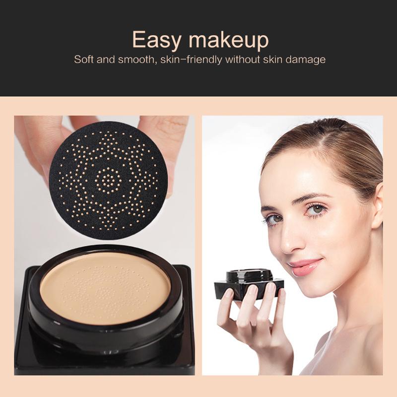 Mushroom Head Air Cushion BB Concealer Water Sense Collagen Cream Make Up Cosmetics Moisturizing Foundation Air-permeable BB Cream Beauty Tool