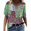 Женская футболка свободного покроя с абстрактным принтом 3D, повседневная свободная футболка с короткими рукавами, женская футболка 5xl, уличная одежда, лето 2022 г.