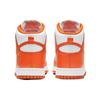 Nike Dunk Retro 'Orange Blaze' Кожаные Высокие Кеды для Скейтбординга Мужские Бело-Оранжевые Издание 2021 DD1399-101