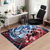 Custom Name Sonic Printed Carpet Rug For Office Chair Living Room Bedroom Kitchen Room Decor Gifts