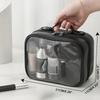 Storage Waterproof Cosmetic Bag Double Layered Makeup Brush Storage Multifunctional Large Capacity Lady Travel Clear Makeup Bags