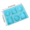Round And Square Leaf Silicone Soap Mold Handmade Soap Making Supplies Diy Plaster Resin Candle Material Kit Cake Baking Tools