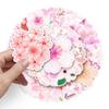 50 Водонепроницаемых наклеек с сакурой для чемоданов и ноутбуков