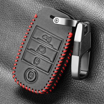 Чехол для дистанционного ключа из искусственной кожи для автомобиля Kia New Sedona Grand Carnival Snugly Sorento L580 Kia Doule Carnival Аксессуары