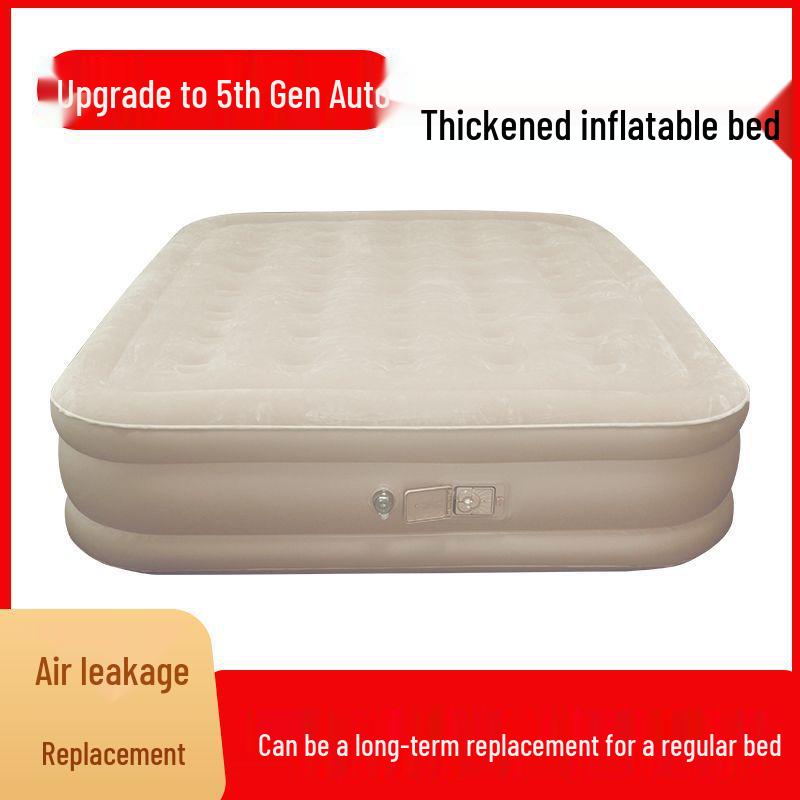 Двухцелевой самонадувающийся надувной матрас для дома и кемпинга на открытом воздухе