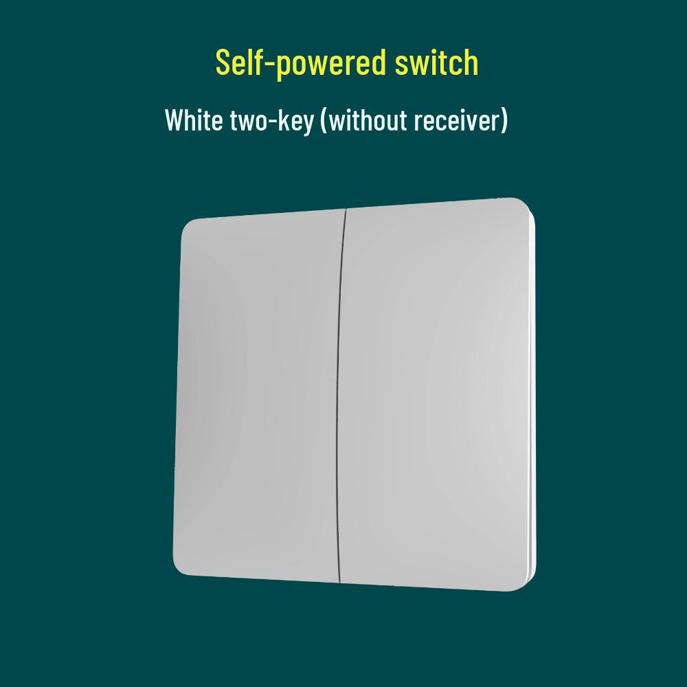 Беспроводной выключатель света с большой кнопкой, самопитанием - Не требует проводки или батареек