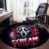 1pc Scream MaskChair Carpet for Office, Non-slip, Soft and Durable Office Rug for Interior Decoration, Perfect for Office yy250925076