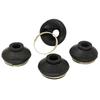 4 Pcs Suspension Steering Tie Rod Ends Ball Joint Universal Dust Protection Rubber Cover For Atv Go Kart Quad Bike Parts