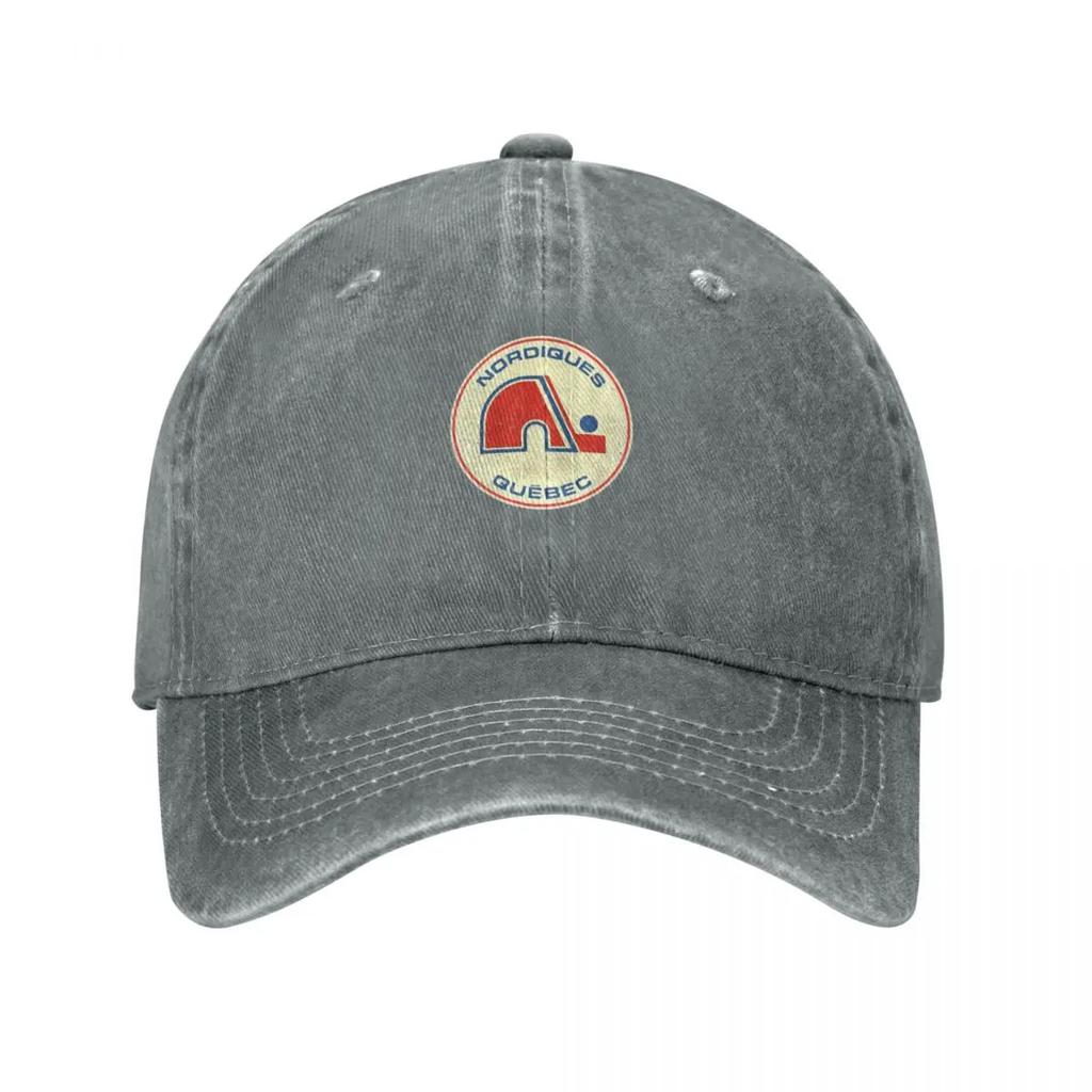 Quebec Nordiques Baseball Cap Luxury Hat hiking hat New In Hat winter hats for Unisex Unisex Hats Womens