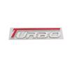 3D Metal Sticker TURBO Badge Emblem Sticker For BMW Mercedes Volkswagen Chevrolet Peugeot Kia Ford Honda Toyota Car Accessories RL2