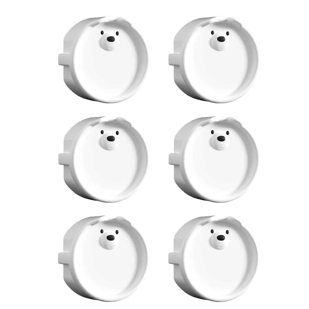 Милые мультяшные заглушки для евророзетки, защита от детей, безопасные и надежные протекторы для электрических вилок, детские заглушки для розеток для дома и офиса