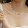 14K Glitter Ball Freshwater Pearl Necklace