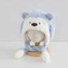 Thick Moving Ear Earflap Hat Squeaky Design Plush Winter Hat Fun Cartoon Animal Hat  Aged 4-7 Years