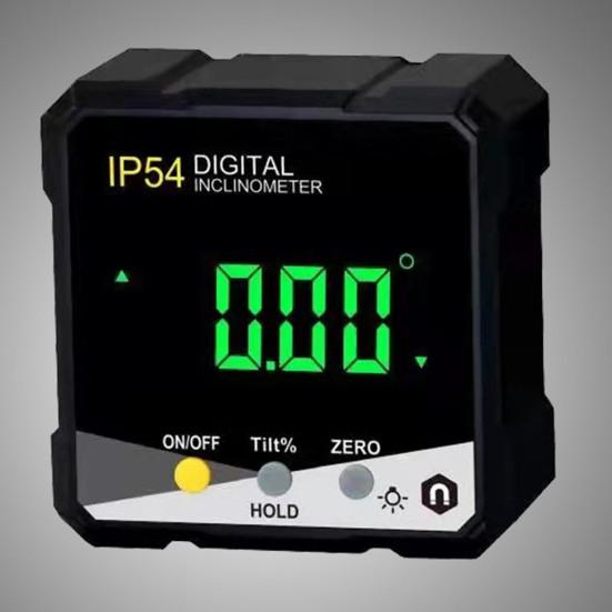 1 комплект, угловой транспортир, магнитный IP54, водонепроницаемый инклинометр с цифровым дисплеем и сумкой для хранения, аксессуары для дома