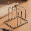 Rustproof Cutting Board Holder Space Saving Chopping Board Organizer Pot Lid Stand Cookie Sheet