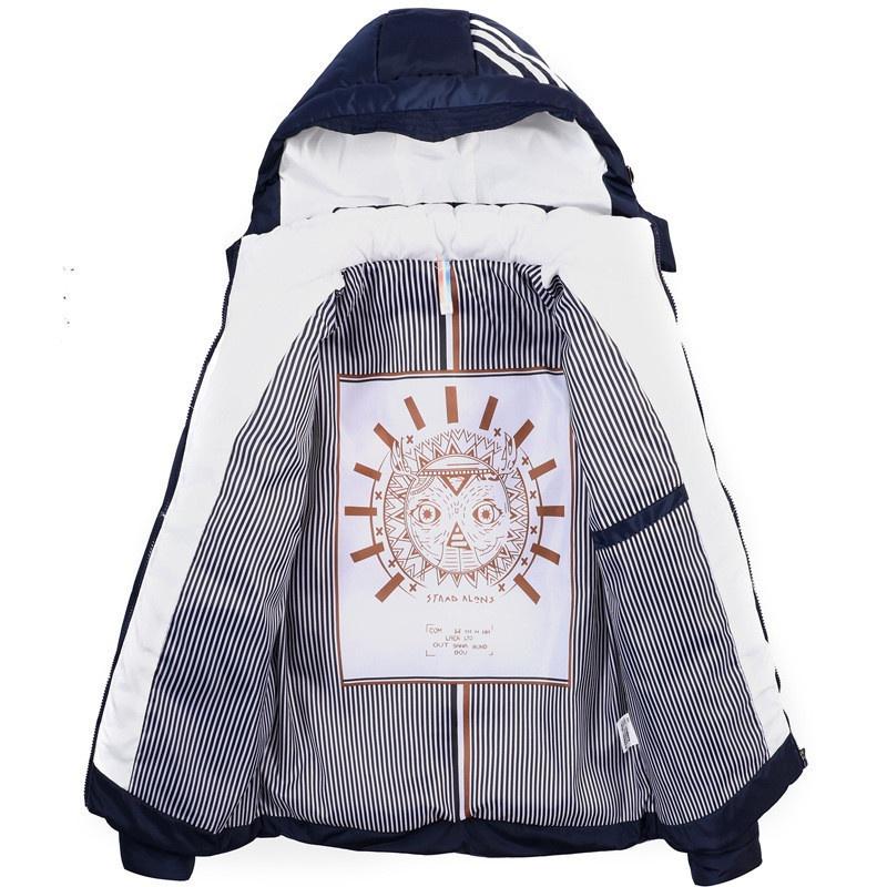 Зимняя мужская куртка на пуху