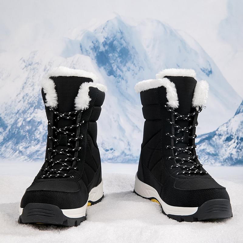TUINANLE Boots Women Non Slip Winter Snow Boots Platform Warm Ankle Boots