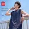 MINISO Мужская майка из чистого хлопка без рукавов