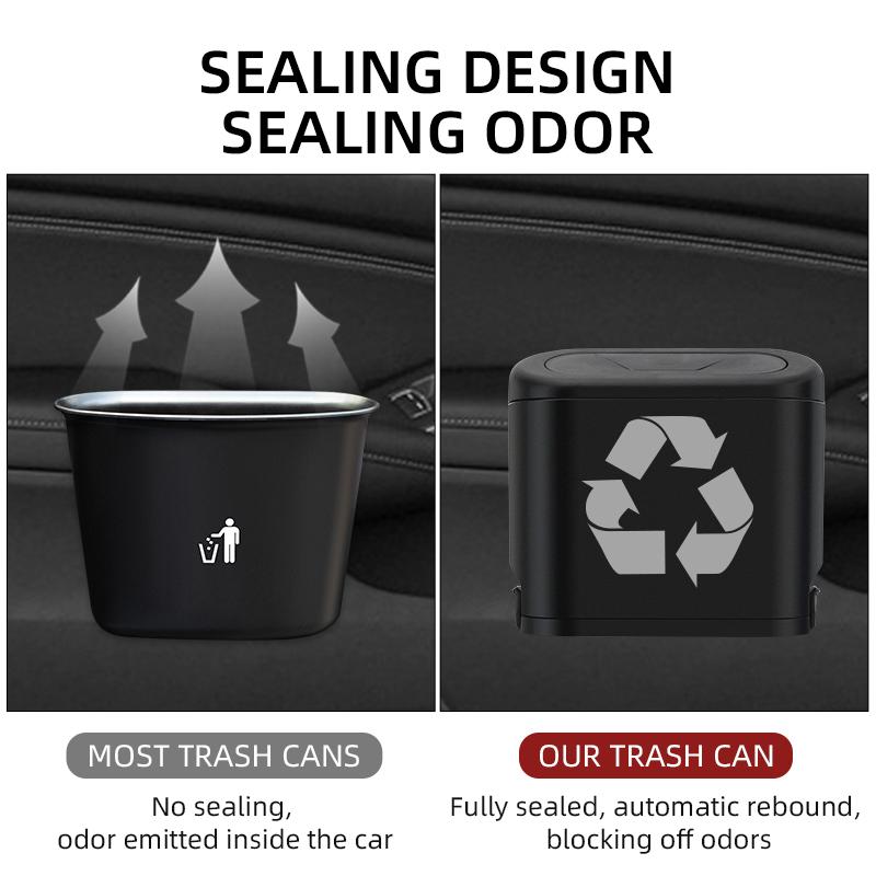 Автомобильная мусорная корзина-ракушка Навесной автомобильный пылесборник для мусора Контейнер для хранения Для Kia Sportage Cerato Soul Sorento K2 K5 Rio Ceed ulsap11