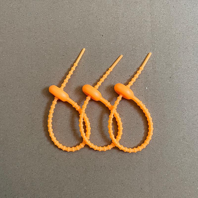 10pcs Silicone Reusable Cable Organizer Winder Ties, Multi-Function Fastener Sleeves, Cable Management Bags, Food Saver, Headphone Wire Clips