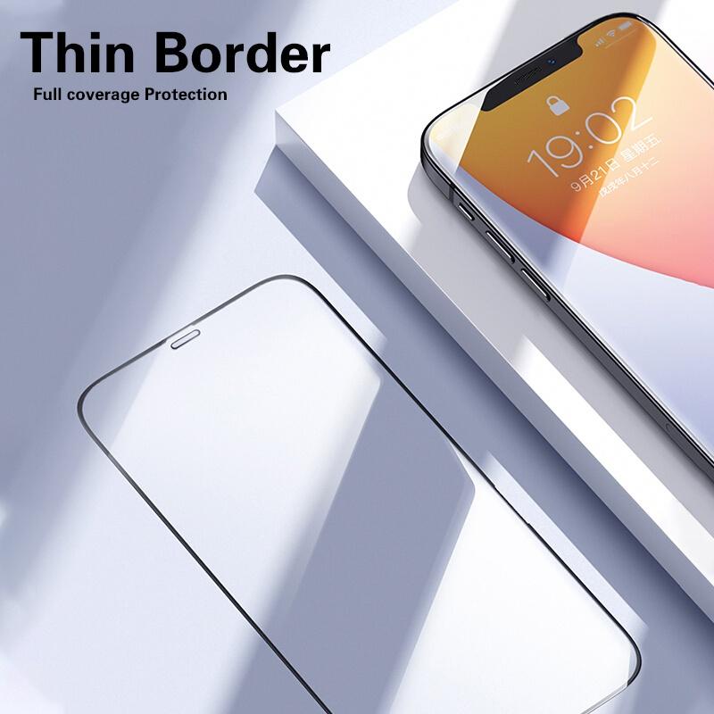 4PCS Full Cover Tempered Glass For iPhone 11 12 13 14 15 16 17 Pro XS MAX XR Glass Screen Protector For iPhone X 6 7 8 Plus Protective Glass
