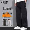 JEEP SPIRIT Мужские брюки карго прямого кроя свободного покроя