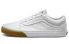 Old Skool 'Gum Bumper - True White' VN0A38G1Q8R